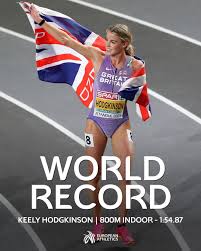 Keely Hodgkinson reina en Lievin