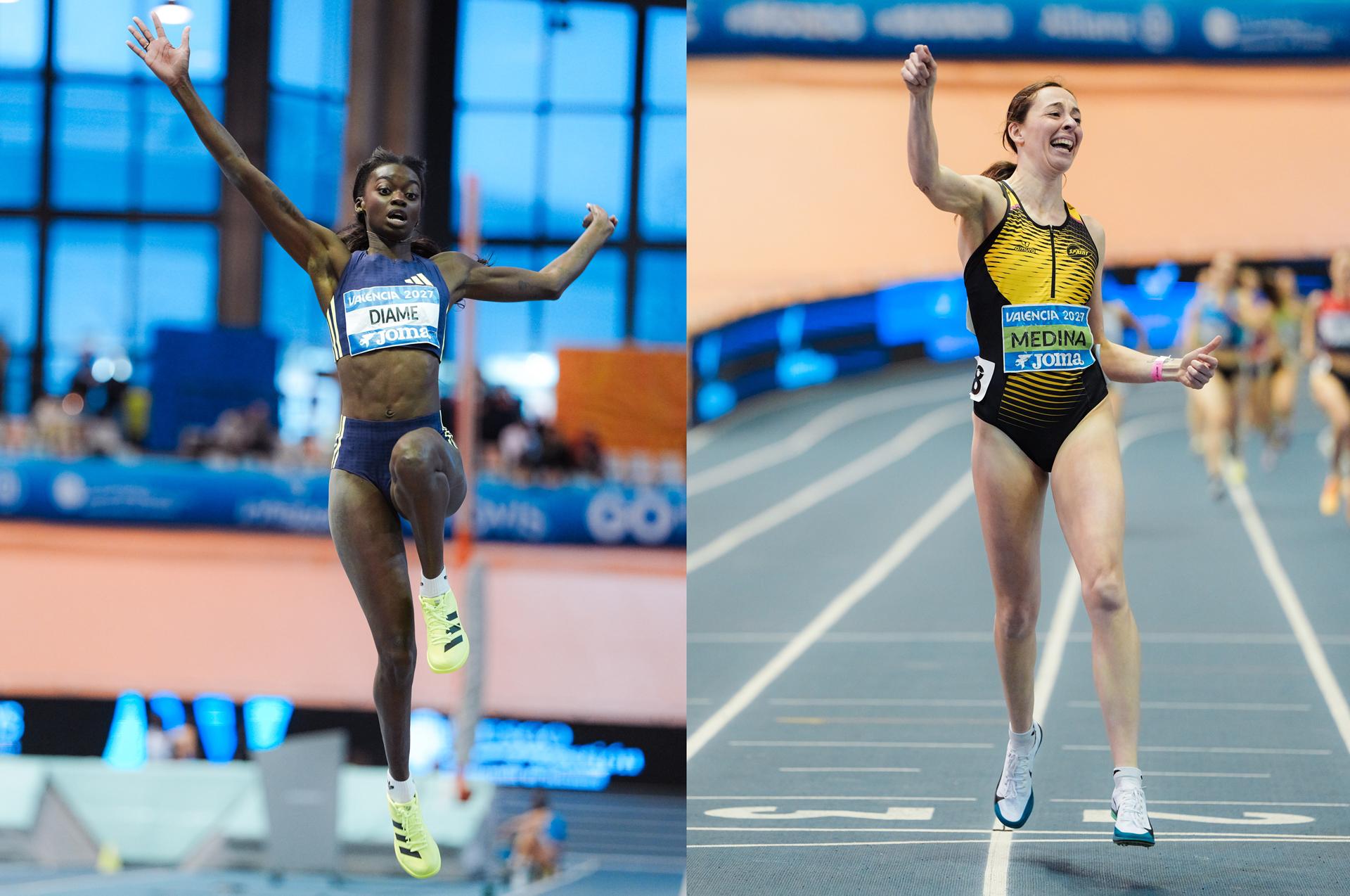 Fatima Diame triunfa en casa
